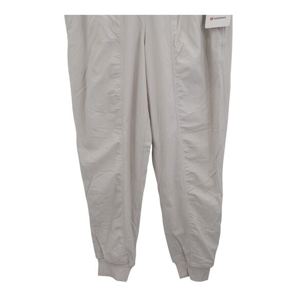 Lululemon Dance Studio Medium Rise Joggers Lined Size 10 White Opal NWT - Picture 3 of 10